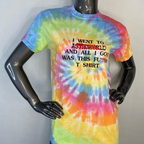 Travis Scott ASTROWORLD TOUR  T-shirt - Picture 6 of 9